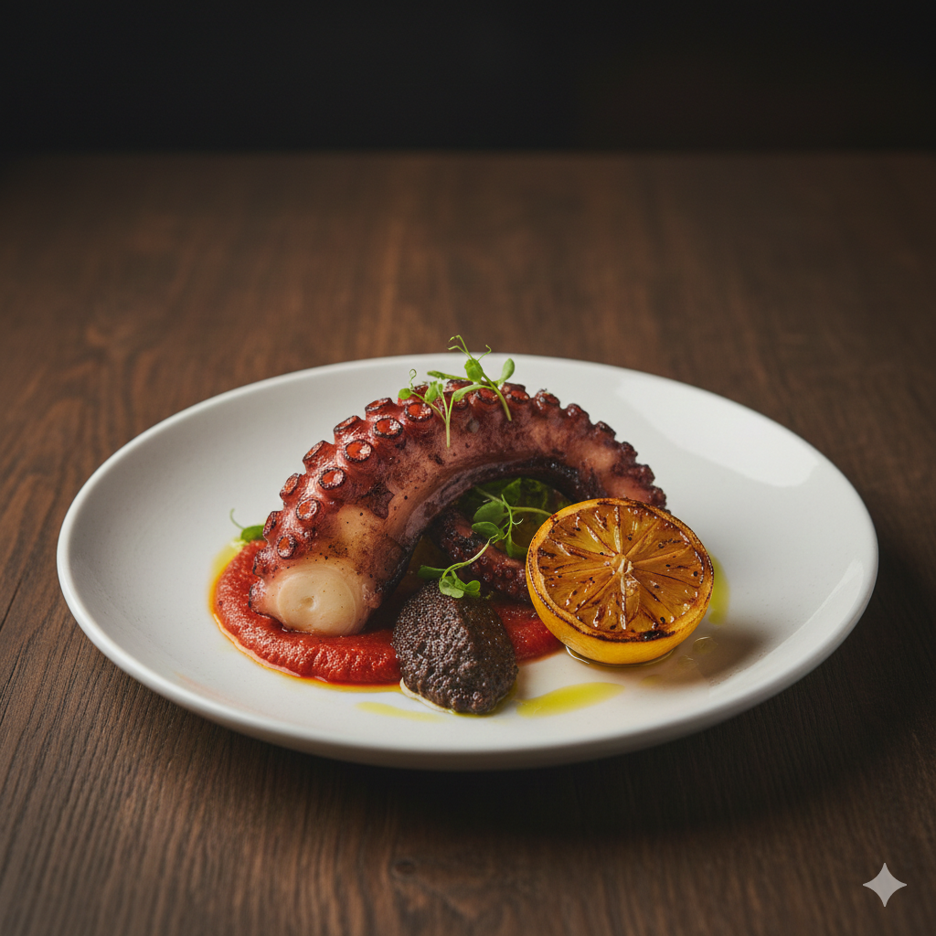 Charred Octopus